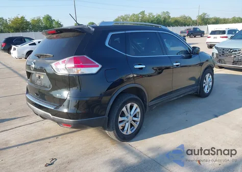 2016 Nissan Rogue Sv z USA, uszkodzony, nr VIN KNMAT2MT3GP737450